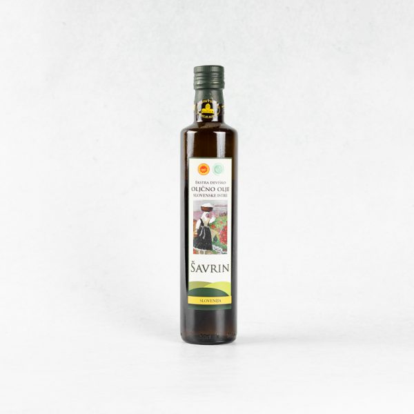 Ekstra deviško oljčno olje Šavrin 0,5 l